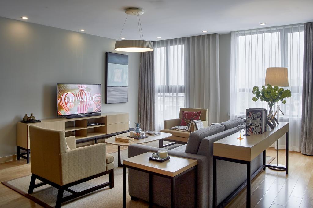 One Sunland Serviced Suites Managed By Lanson Place Shanghai Buitenkant foto