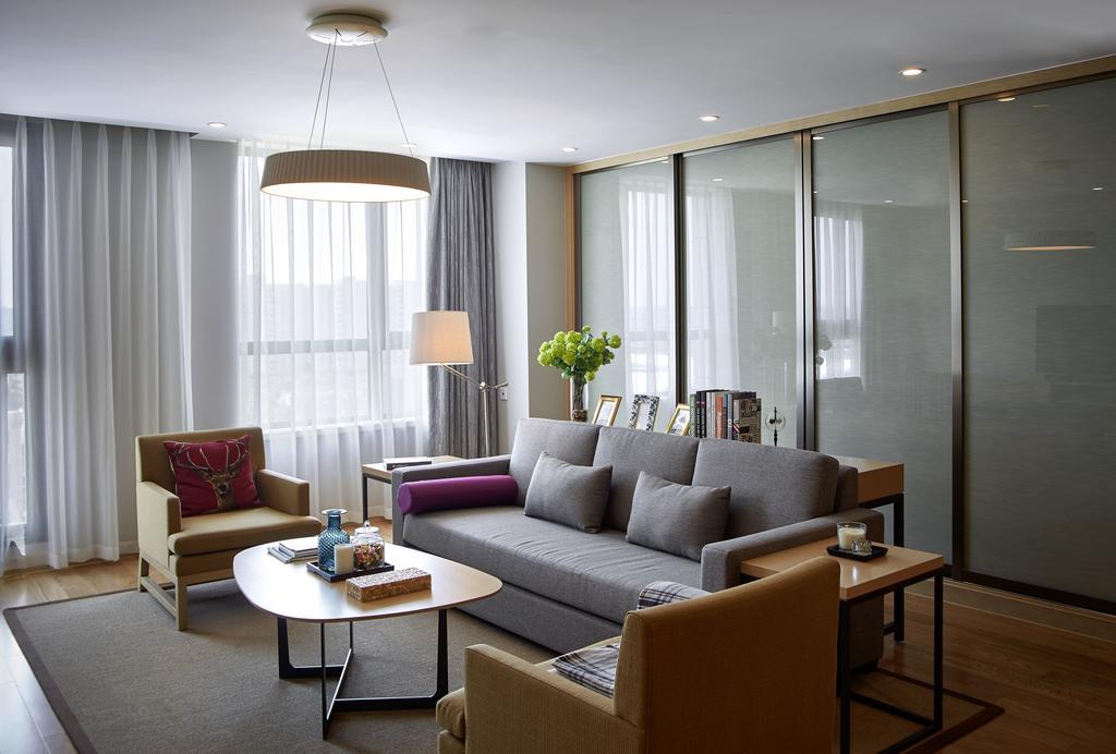 One Sunland Serviced Suites Managed By Lanson Place Shanghai Buitenkant foto