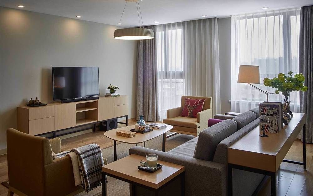 One Sunland Serviced Suites Managed By Lanson Place Shanghai Buitenkant foto