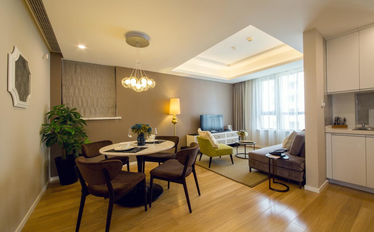 One Sunland Serviced Suites Managed By Lanson Place Shanghai Buitenkant foto